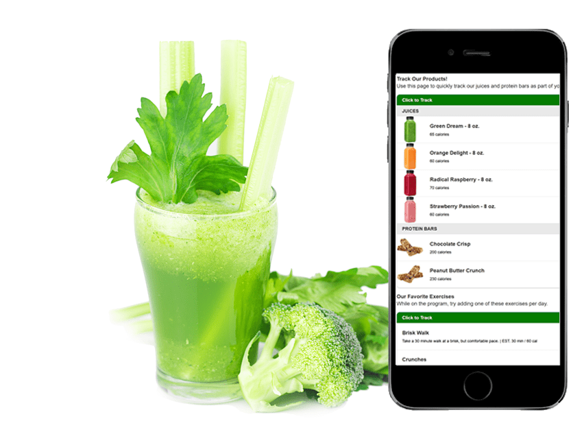 Juice and Mobile App